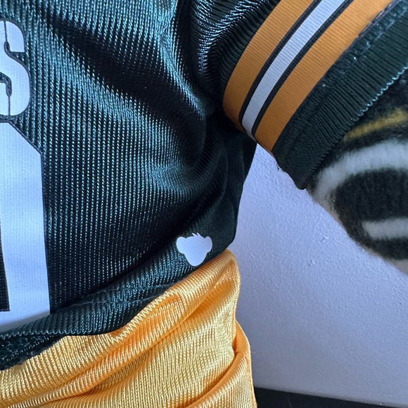 Build-A-Bear Green Bay Packers Bear w/ Jersey, Pants & Helmet – Rare Full Set! - Picture 5 of 13